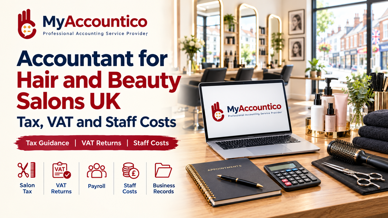 Accountant for Salons UK Hair & Beauty Salon Tax